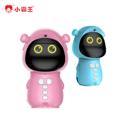 Xiaobawang L1 Bluetooth Early Education Intelligent Robot Children's Toys Children's Voice Dialogue Interactive Learning Machine Children's Song lecteur L1 Bluetooth Story Machine (Bleu)