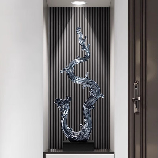 Ienki Deutsche Ornamente sind wohlhabende und leichte luxuriöse High-End-Wohnzimmerhandwerkshandwerke, die sich in einem neuen Zuhausegeschenk bewegen und bewegen. Steinbetrieb + Fengshui + Jazz White Base