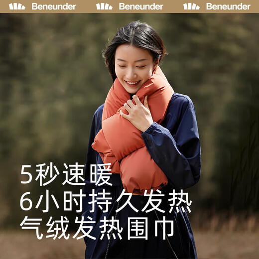 Beneunder heated scarf for women shawl warm winter scarf for men giving birthday gift for girls elder mothers