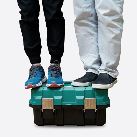 Baogong (Pro sKit) SB-510 21-inch three-layer folding tool box storage box suitcase electrician repair box