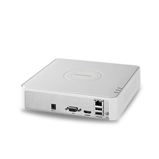 Hikvision (Hikvision) Мониторинг жесткого дискового рекордера POE 4-way 8-way nvr Магазин домашней сеть Home Definition Monitor Monitor Gurner [4-way Recorder] DS-7104N-F1 Официальный стандарт (без жесткого диска)