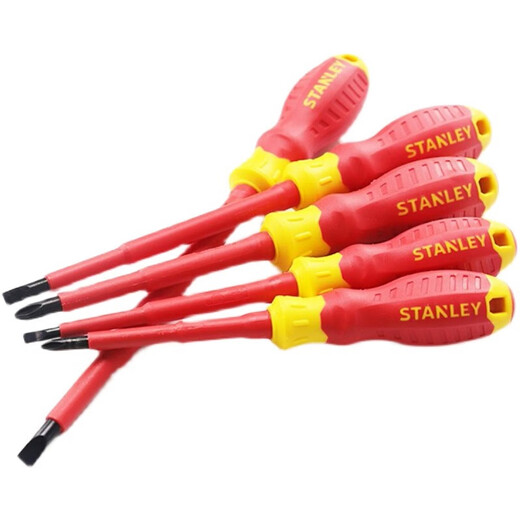 Jindeli VDE Cross Isolierschraubendreher Einförmiger Schraubendreher-Set Druckresistenten Schraubendreher Elektriker 1000 V Hochspannung Isolierung Einförmiger 4,0 x 100 mm65-967-22