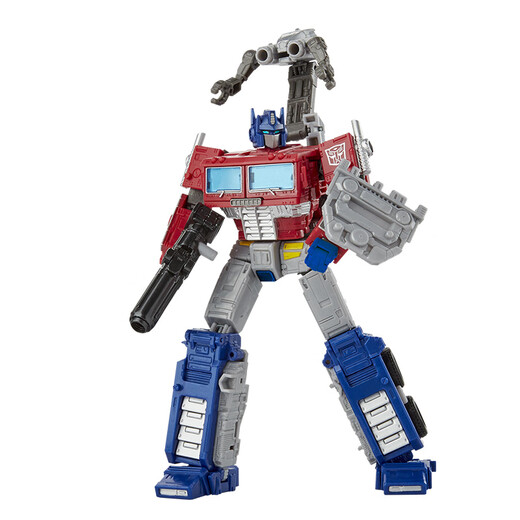 变形金刚（TRANSFORMERS）男孩玩具机器儿童节礼物《塞伯坦之战：地出》领袖级擎天柱E7166