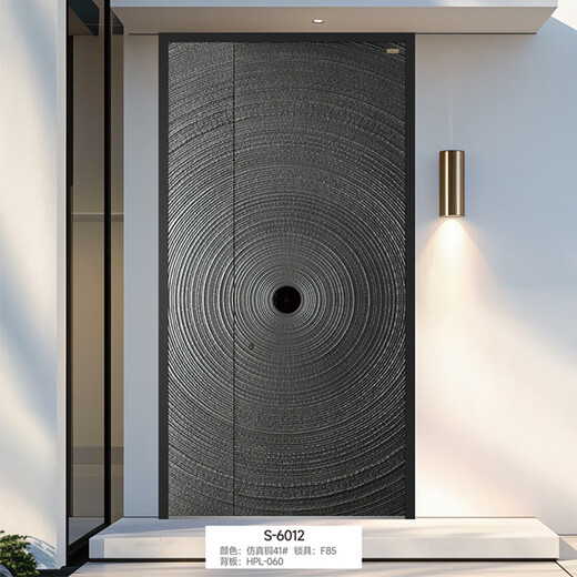 法兰帝S-6012  铸铝门别墅门非标门/平方