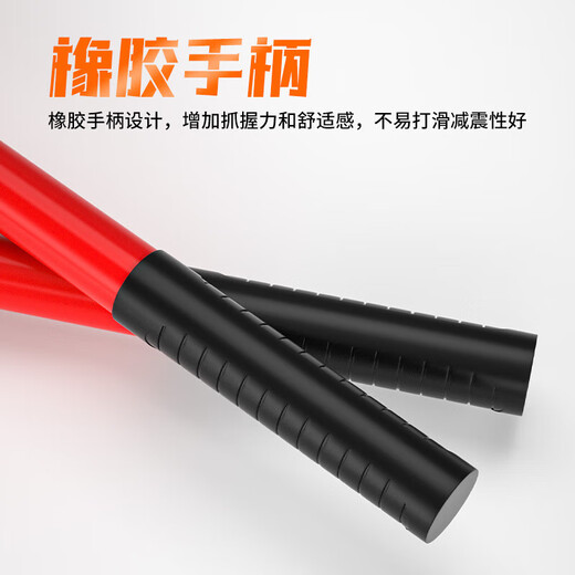 Chengzhou construction site octagonal hammer hammer tool solid one-piece wall smashing sledge hammer heavy-duty hand hammer wall demolition hammer one-piece 16-pound PVC long-handled octagonal hammer