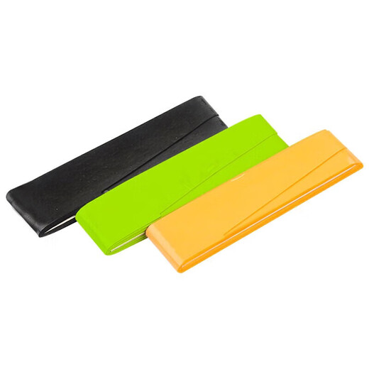 YONEX尤尼克斯羽毛球手胶防滑吸汗带握AC108EX橙+柠檬绿+黑3条独立包装