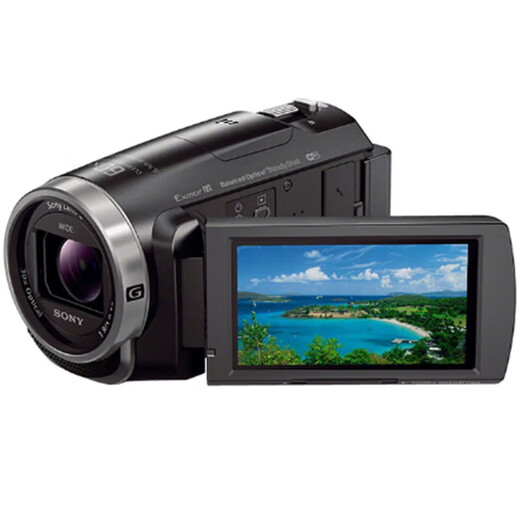 Sony (Sony) HDR-PJ675 Einsteigere Hochdefinition Digitalkamera für tragbare 30-fache Zoom mit Projektion Fünf-Achsen-Anti-Shake Sony PJ675 Eingebautes WLAN-Garantiepaket eins [64G+Kameratasche+Kartenleser]