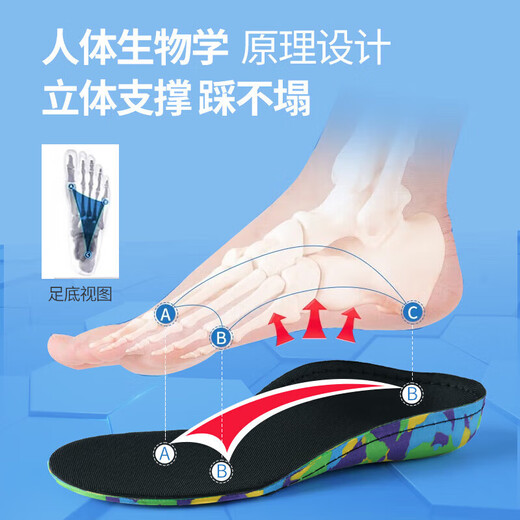 FOOTOPPO children's flat foot insoles