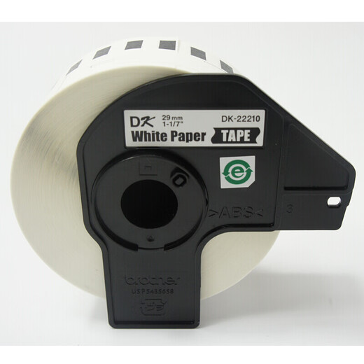 
Brother label machine original DK thermal label paper self-adhesive printing suitable for QL-1050/700/800/810/820 DK-22210 (29mm*30.48m)