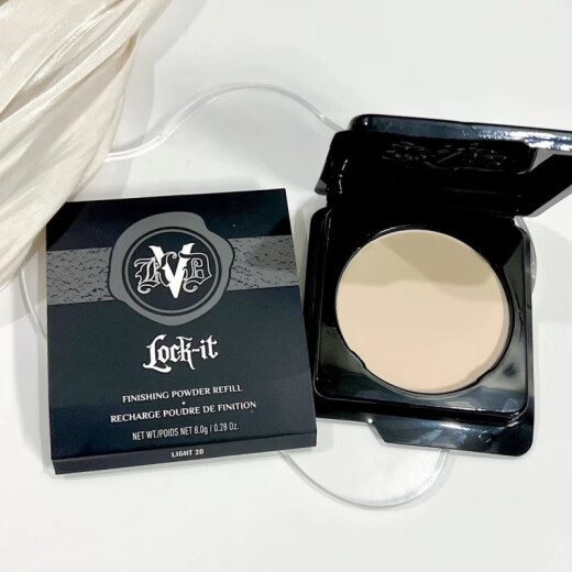 Other brands of fangli powder cake shop owners recommend for their own use American kvd replacement core invisible makeup fangli long-lasting oil control powder cake in stock Fair transparent color replacement powder puff + domestically produced