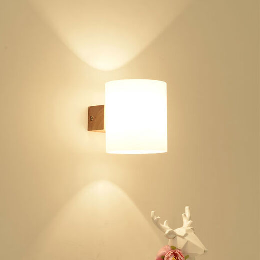 Yaotian Bedside Lamp Bedroom Home Wall Lamp Wall Mounted Stair Master Bedroom Aisle Modern Simple Creative LED Lamp 616 Gold Warm Light