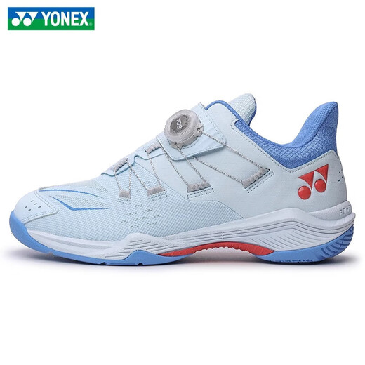 YONEX Yonex badminton shoes for men and women 2025 new comprehensive yy shock-absorbing force pad professional competition sports shoes SHB88D3EX for men and women light blue 37 (230mm)
