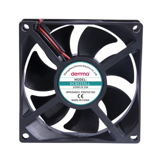 DEMMA DC fan 12v/24V small axial flow fan 12038 cabinet cooling fan electric cabinet DC fan 8025 ball 12V