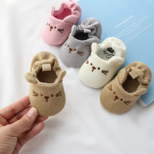 Chaussures pour bébé Xianzheyi 0-1 ans pour enfant en bas âge pour tout-petits chaussures de laine à semelle douce 6-9-12 mois, les bébés masculins et féminins ne tomberont pas du modèle principal de l'image 11,0 cm à l'intérieur de la longueur est recommandée 0-3 mois