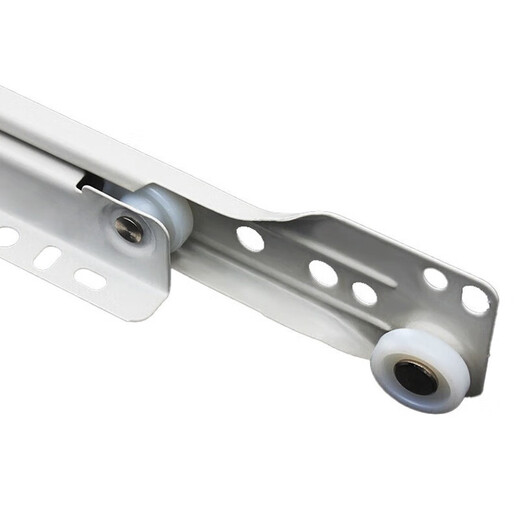 Jingulao KCAA-695 Sound Gleitschiene Roller Zweifache Büroschreiberschublade Tastaturpalette Zwei-Abschnitten-Schienenschienenwandschrank Gleitschiene 14 Zoll (2 Paare und 4 Stücke)