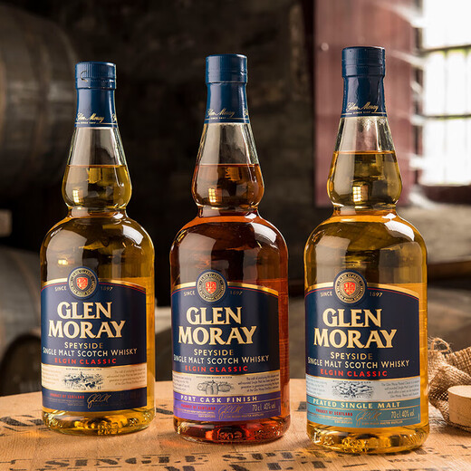 
Glenmore Scottish single malt whiskey authentic authentic British original imported foreign wine 700ml Glenmore single wheat [port barrel]