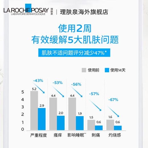 La Roche-Posay Body Lotion + Shower Oil Set Moisturizing Autumn and Winter Dry Repair Barrier Sensitive Bath Oil Validity 26 Years 11 AP+M Body Lotion 400ml+AP+Bath Oil 400ml