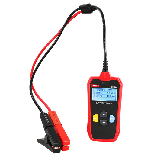 优利德UT673A/UT675A蓄电池测试仪12V/24V汽车电瓶检测仪充电测试 UT673A（普通款）