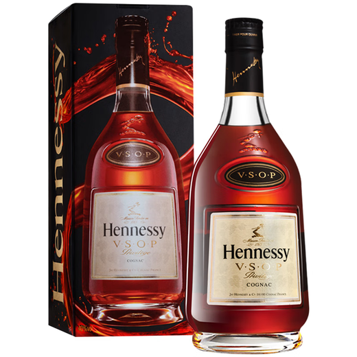 Hennessy Cognac Brandy French original imported foreign wine Official licensed products with code VSOP 500mL 1 bottle