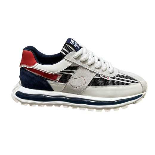 Forrest Gump Shoes Men's 2025 Spring Nuevos zapatos para hombres Versión coreana Bloqueo de color Zapatos casuales versátiles suaves SOLO zapatos deportivos transpirables EC88-695 41