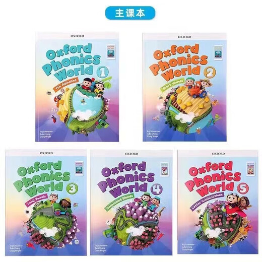 Die neue Version des Oxford Phonics World-Lehrbuchs für Level 1/2/3/4/5 unterstützt Click-Reading. Die Point-Reading-Version des Lehrbuchs für Level 5 + Übungsbuch ist von hoher Qualität.