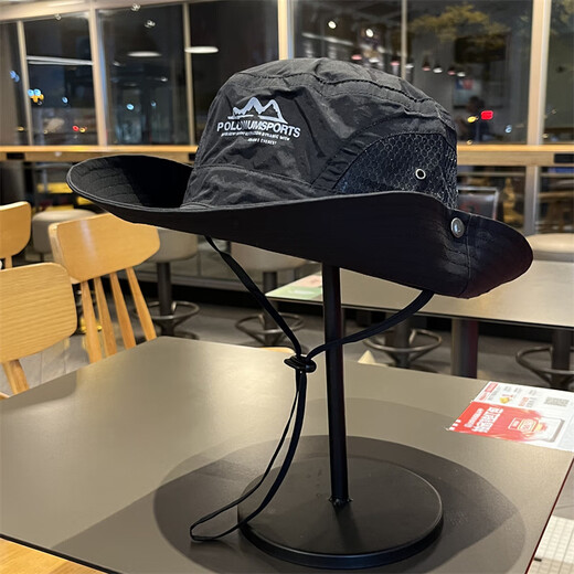 Milechi Mountain Series Sun Shade Hat for Men and Women Hiking and Camping Fisherman Hat Outdoor Fishing Anti-UV Western Cowboy Hat Khaki - Quick-drying Outdoor Fisherman Hat One Size Adjustable