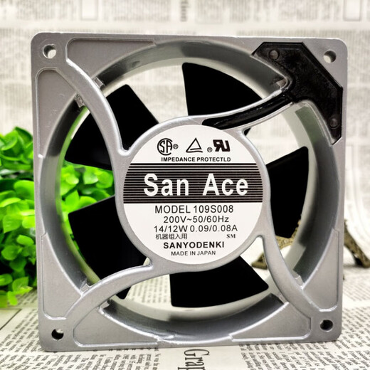 109S008 12038 200V 14/12W 0.09/0.08A aluminum frame cooling fan SANY installed