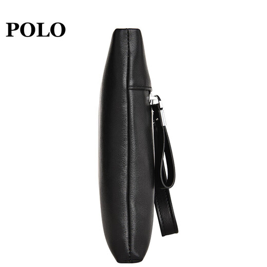 Polo Handtasche für Männer Kopfschicht Cowide Clutch für Männer Brieftasche Bargeldumschlag Coupon Brieftasche Vatertagsgeschenk für Papa