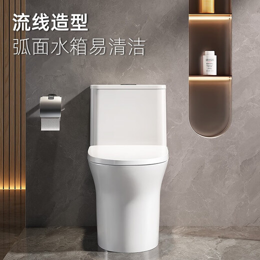 6189节水一体式卫生间喷射虹吸式坐便器 6336坐便器 400mm