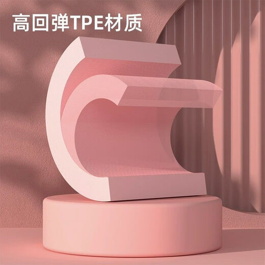 Zailu Jian Abdominal Wheel Flat Support Mat Yoga Kneeling Mat Thickened Ankle Stabilization Rehabilitation Pilates Soft Collapsing Balance Soft Mat Balance Soft Collapsing Somatosensory Mat 45*40*2cm Different Gray