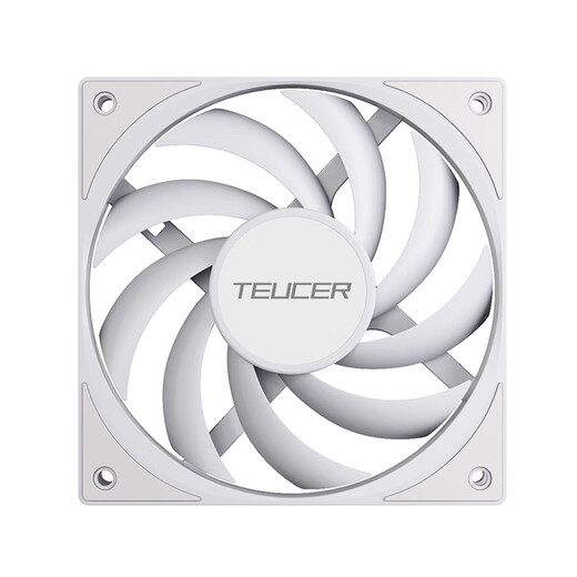 
Zero Degree Shijia UT12015 thin chassis fan 12cm PWM intelligent temperature control computer desktop 12cm heat dissipation fan 120mm small four-pin connector Thickness 15mm UT12015 white (thickness 15mm)