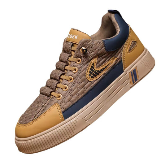 
Changxiang Huili casual shoes men's shoes in autumn and winter new one-legged wear-resistant breathable outdoor lightweight labor-saving shoes men's board shoes FH-Longhao-9916 black orange 41