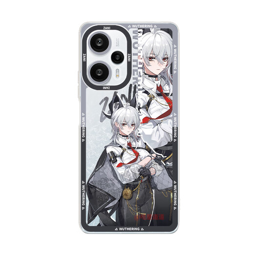 Ruihuan Bokelata surrounding Mingchao Zanni mobile phone case suitable for Redmi K80Pro transparent shell soft shell Note12Turbo color silver shell hard shell IQOONeo10 anti-fall Z8 new model IQ TSY-1049 Mingchao-Kelata transparent soft other models Contact customer service note