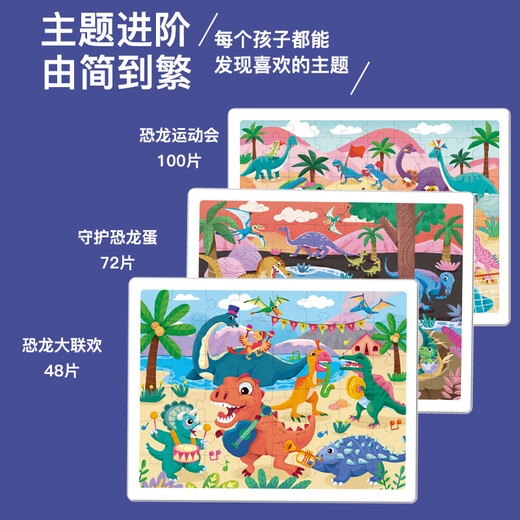 Miaowaer Magnetic Photo Frame Puzzle Puzzle plat pour les enfants de plus de 3 à 6 ans