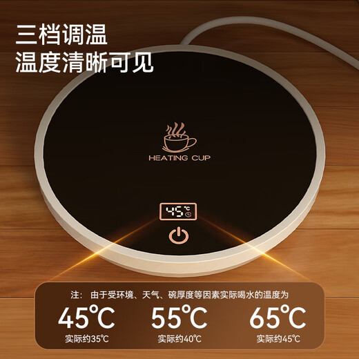 
CLCEY constant temperature cat water dispenser yogurt machine ceramic heating cat bowl pet winter insulation drinking water bowl dog drinking water utensil white 400ml ceramic bowl