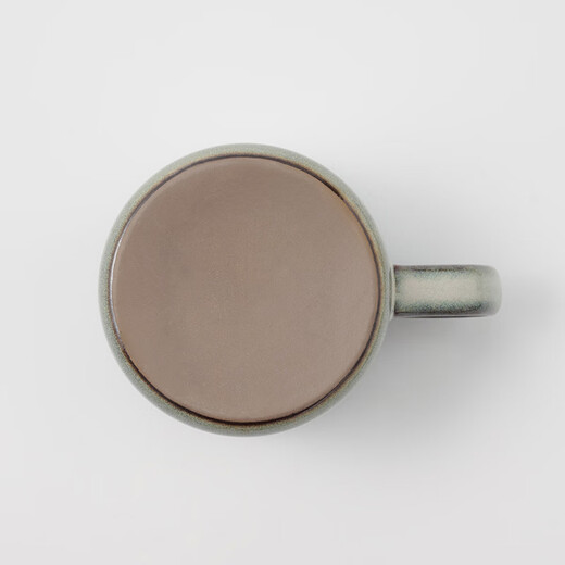 MUJI Kiln Glaze Mug Water Cup Coffee Cup Household Gray
