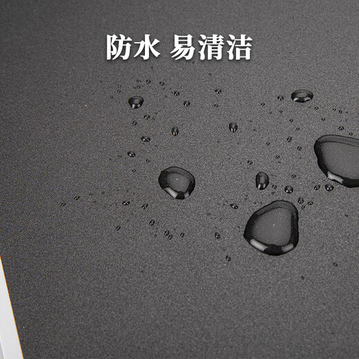 灵蛇（LINGSHE）树脂鼠标垫硬质胶垫280*220*2电竞游戏鼠标垫 电脑办公鼠标垫星空黑 绿色包边 03