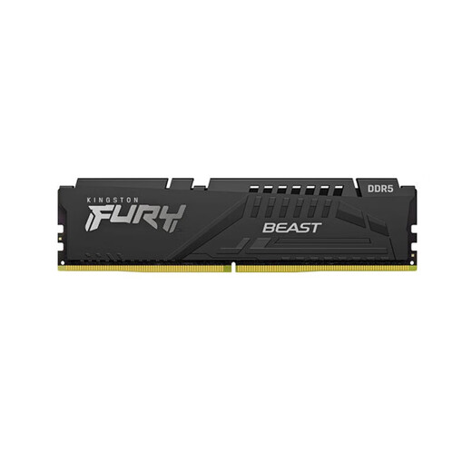 Kingston FURY 5th Generation 16GB DDR5 5200/5600 Desktop Memory Beast Beast Series Hacker God Bar Suitable for Black Myth Wukong Running Memory FRUY DDR5 5600MHZ Desktop Memory (Black) 32GB 2 (2*16G) 2 16G