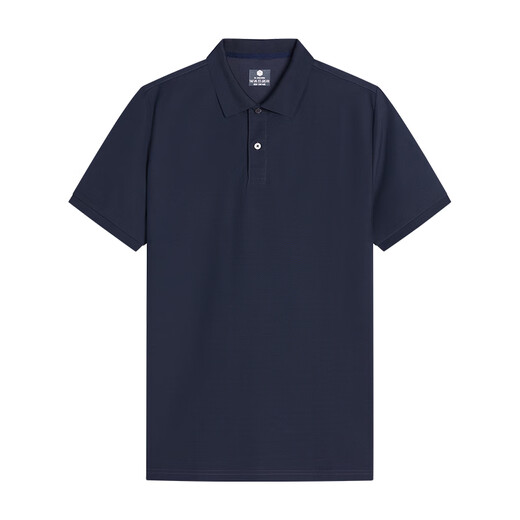 
JD.com [Mulberry Silk] Polo shirt for men short-sleeved men's T-shirt for Chinese Valentine's Day gifts, hiding blue L