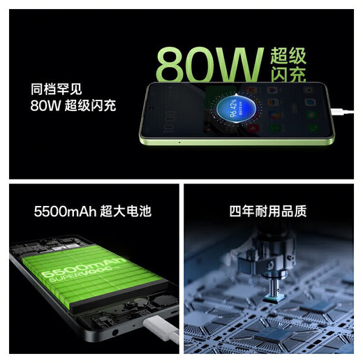 OPPOK12X 5G Conexión de red completa Snapdragon 695 Procesador Flash Carga 80W 5500mAh Batería súper grande Cuatro años de uso Pantalla suave Pantalla Smart Smart Student Titanium Titanio vacío Gray 8GB+256 GB