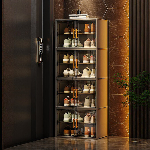 ColesHome Shoe Cabinet Home Door Multi-Floor Indoor New 2024 Popular Dormitory Rental Corridor Aisle Entrance Simple Shoe Rack