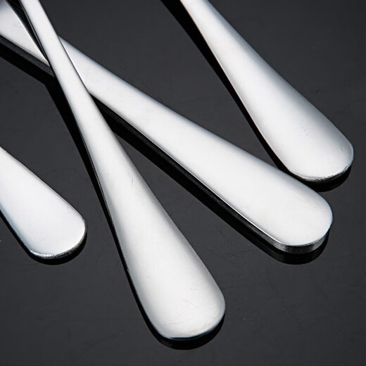 Yuexiang Edelstahlmesser und Gabellöffel Western Essgeschirr Set Dessert Mischlöffel Fruchtsalat Instant Nudeln Fork Steak Messer Edelstahlmesser und Gabellöffel 3 Teile (SH6628)