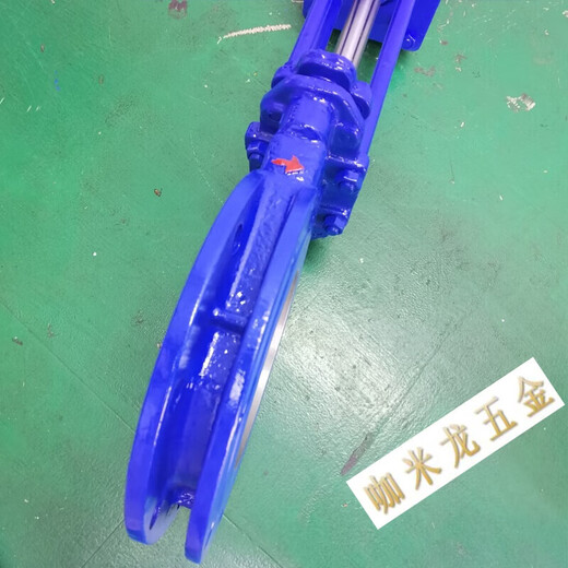 气动刀型闸阀dn300插板阀纸浆料浆液聚氨酯耐磨陶瓷闸板阀PZ673H DN50[铸钢]
