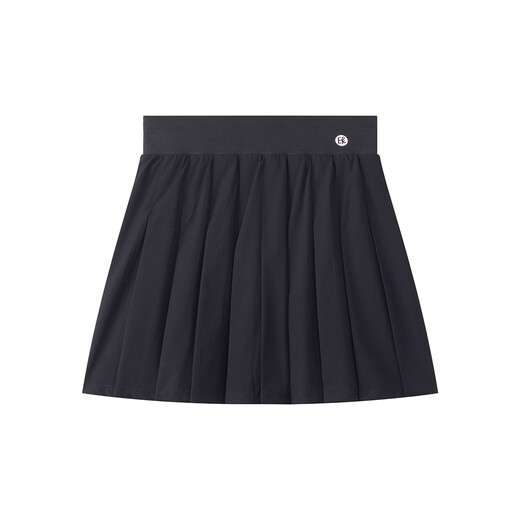 ELLE KIDS children's clothing French sports tennis style pleated skirt girls spring and summer yoga leggings skirt black 120 (110/120)