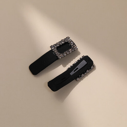 Chimera (CHIMERA) 2-piece set French light luxury broken hair bangs clip age-reducing BB clip side clip one-word clip hair accessories girl birthday gift