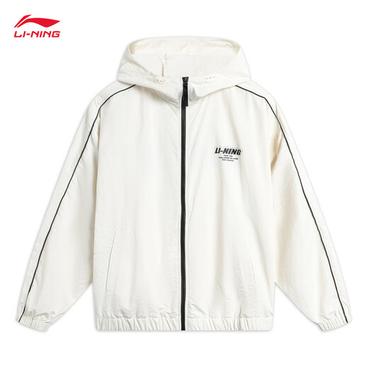 Li Ning Lotus Leaf Protective Trench Toat 丨 Спортивные траншеиваты Мужчины и женские летние летние нажатые на открытом воздушном альпини из костюма.