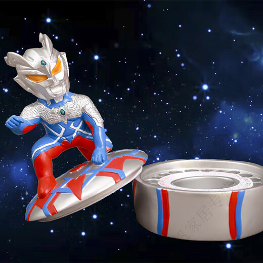 Ultraman Kinder Babyzähne Aufbewahrungsbox Baby Zähne Kollektion Boy Zähne Ersatz für Zähne Sammlung Kollektion und Sammlung Ultraman -Baby -Zahnzähne Box