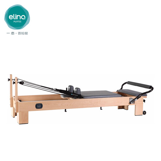 ELINA PILAES Core Bed Large Equipment E02 White Maple Wood Elite Flat Bed Upgraded Zen Yoga Home Fitness Bed (Black) Elite Wood Flat Bed Upgraded Elite Wood Flat Bed Upgraded