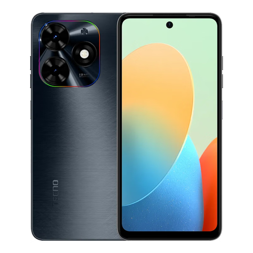 Transsion TECNO SPARK Go 2024 Smartphone spark 9t native Android system Overseas version SPARK Go 2024 Black 64GB