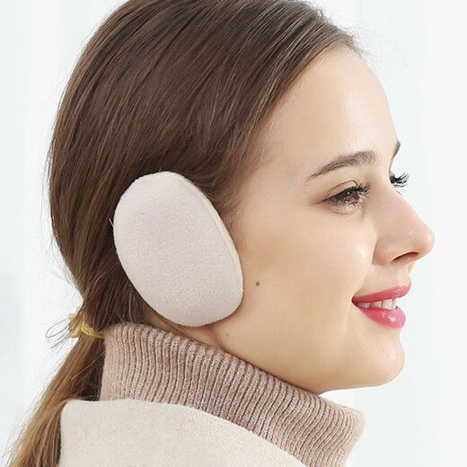 Mingsui earmuffs warm men's winter windproof and antifreeze women's earmuffs ear protector ear bag winter ear warmer earmuff winter gray-L size